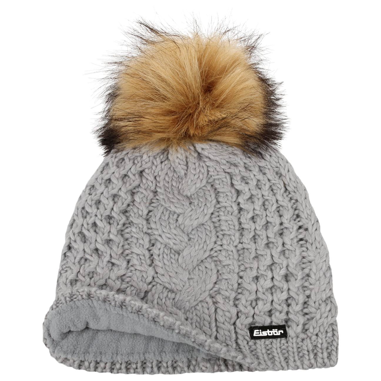Eisbär Strickmütze (1-St) Beanie mit Futter