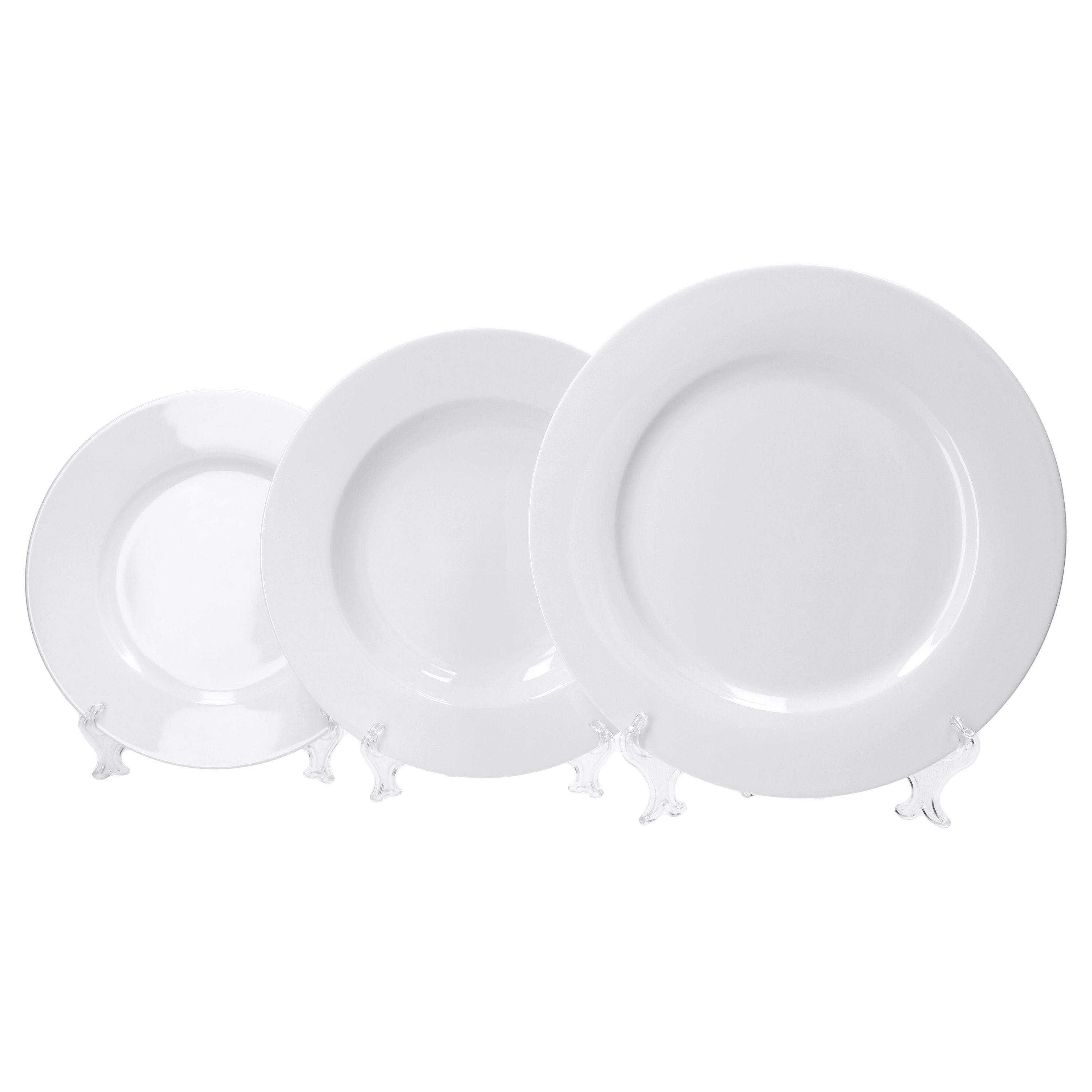 + Well Essteller Teller-Set + Tellerset 6 van Pers Suppenteller Dessertteller Trend 18tlg.