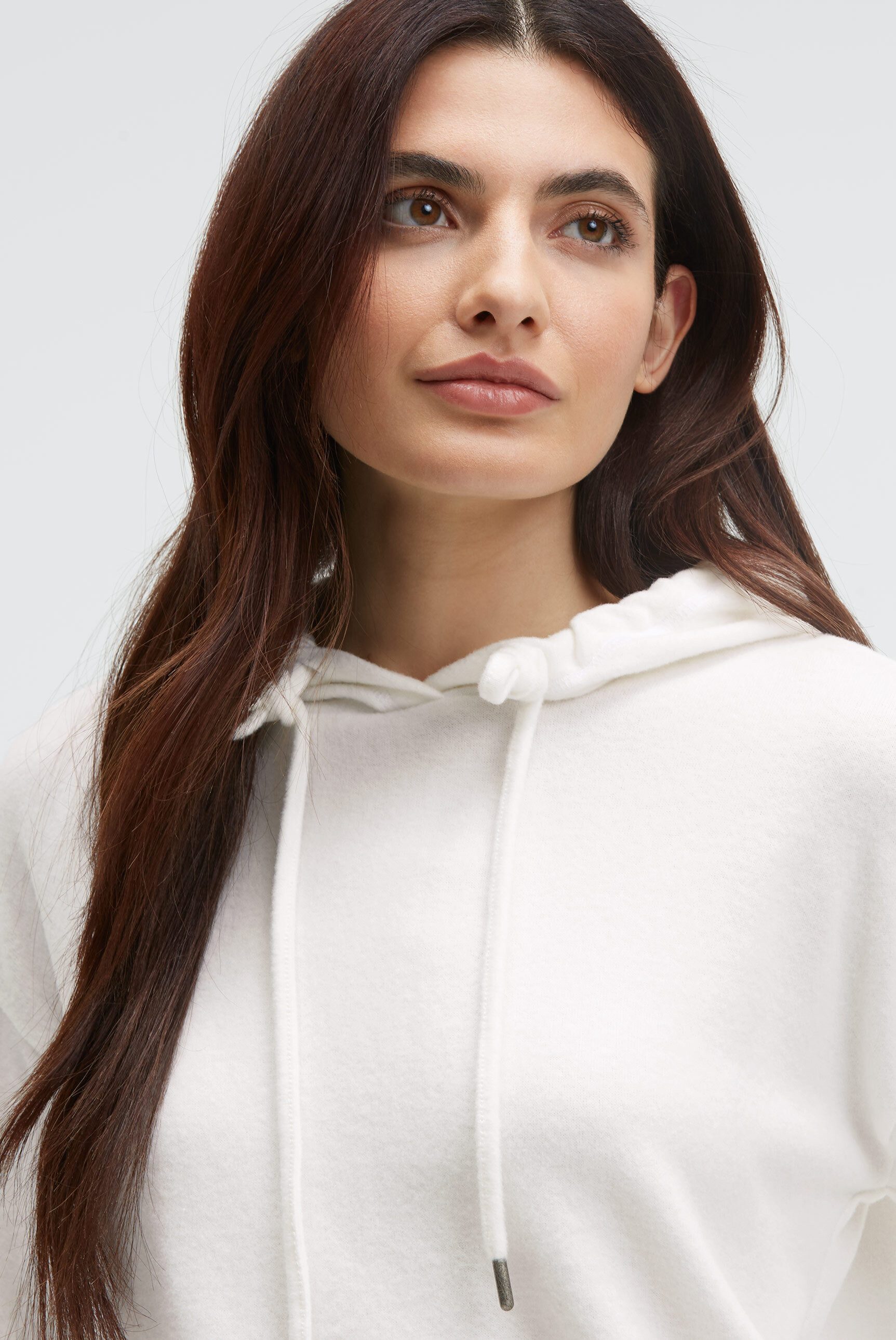 SOCCX Kapuzenpullover aus Flauschstrick