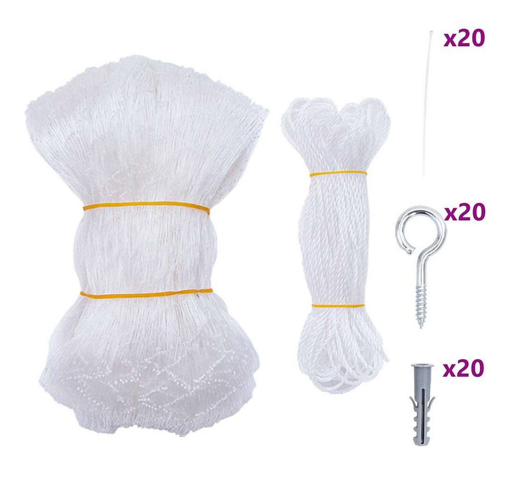 Thumbnail - vidaXL Haustierklappe Katzennetz Transparent 3x2 m Nylon
