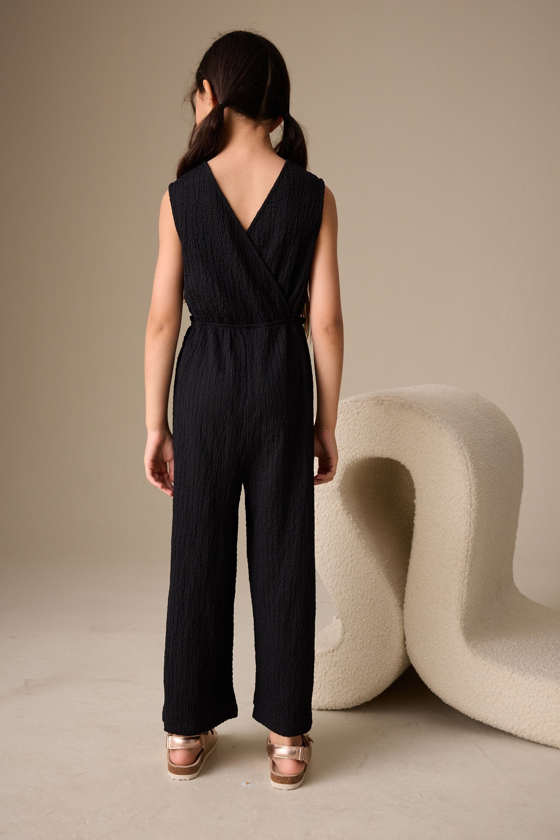 Next Jumpsuit Jersey-Jumpsuit in Knitteroptik (1-tlg)