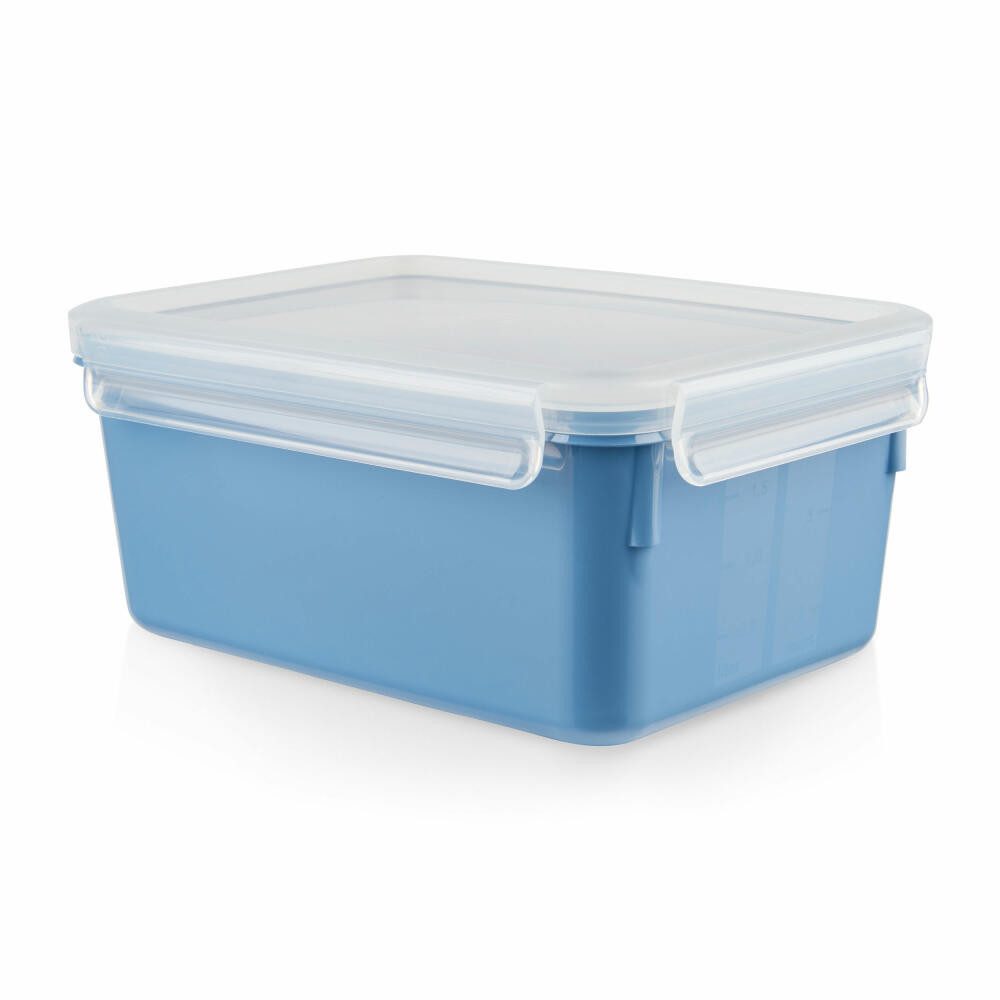 Emsa Frischhaltedose Clip & Close COLOR EDITION Aqua Blau 2.2 L, Kunststoff