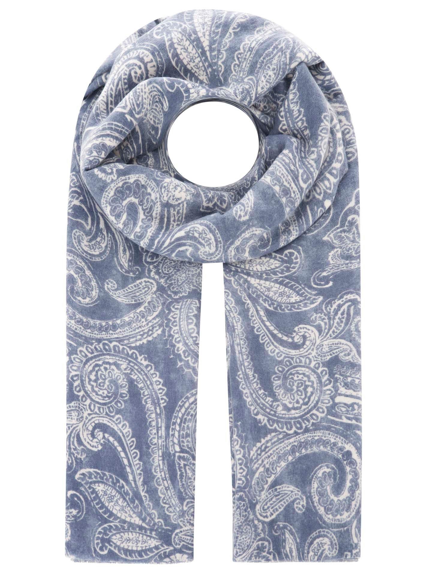 Zwillingsherz Schal "Classic Paisley", anschmiegsam, zeitloses Paisleymuster