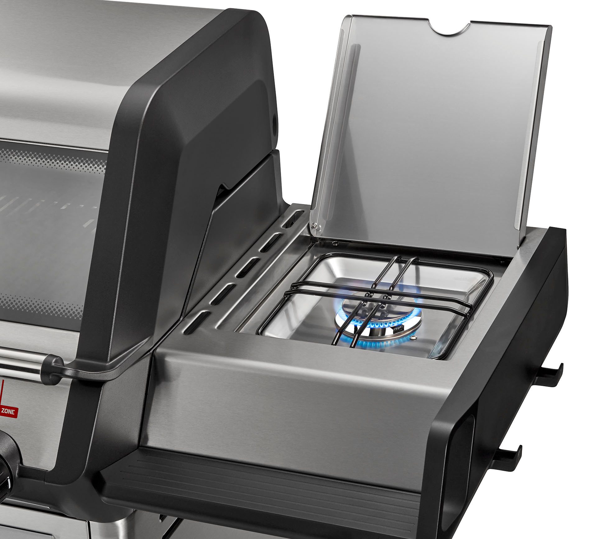 Enders® Gasgrill Monroe Pro 4 SIKR Turbo Gas Grill - Gasgrill 4 Brenner Edelstahl