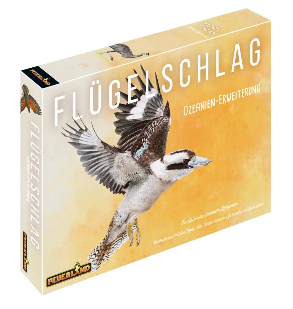 Feuerland Spiel Flügelschlag, Ozeanien-Erweiterung (Spiel-Zubehör)