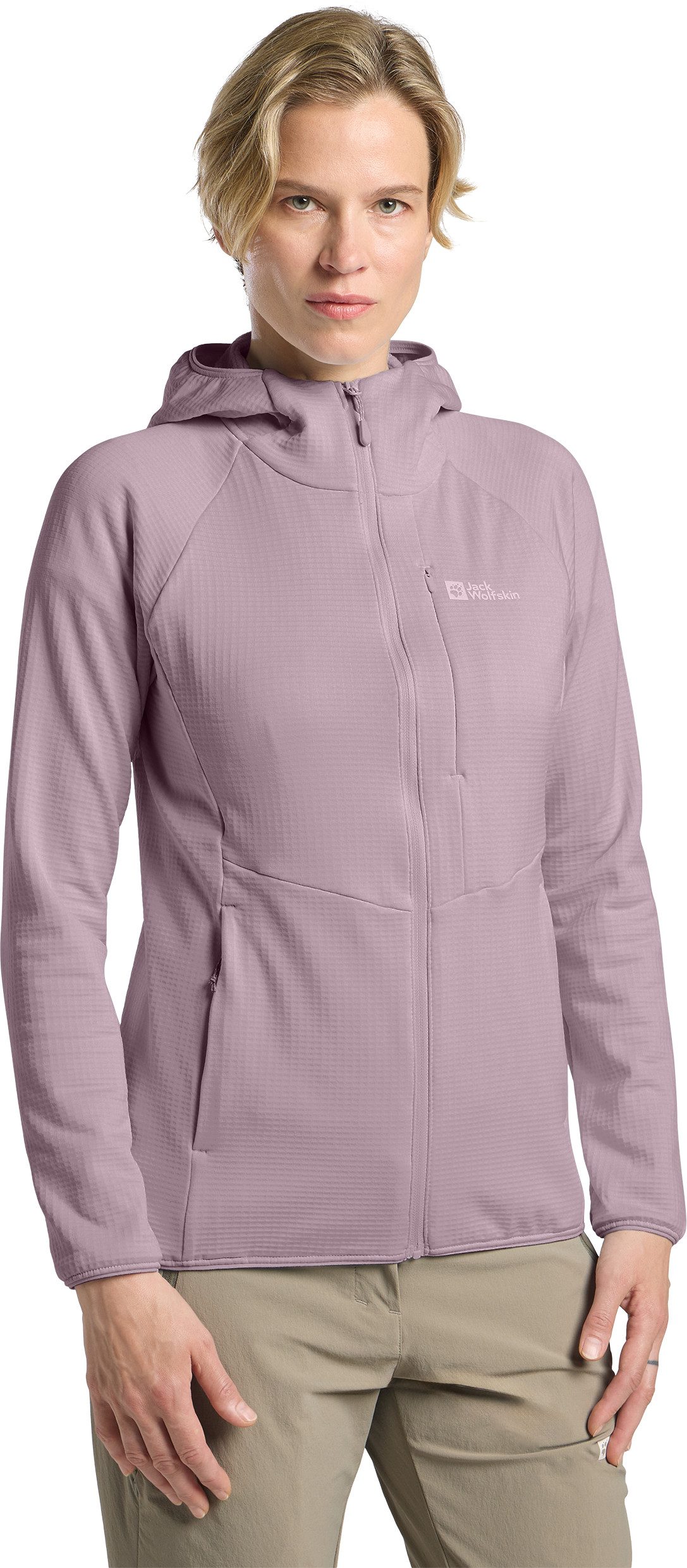 Jack Wolfskin Kapuzenfleecejacke KOLBENBERG HOODED FZ W Atmungsaktiv, leich günstig online kaufen