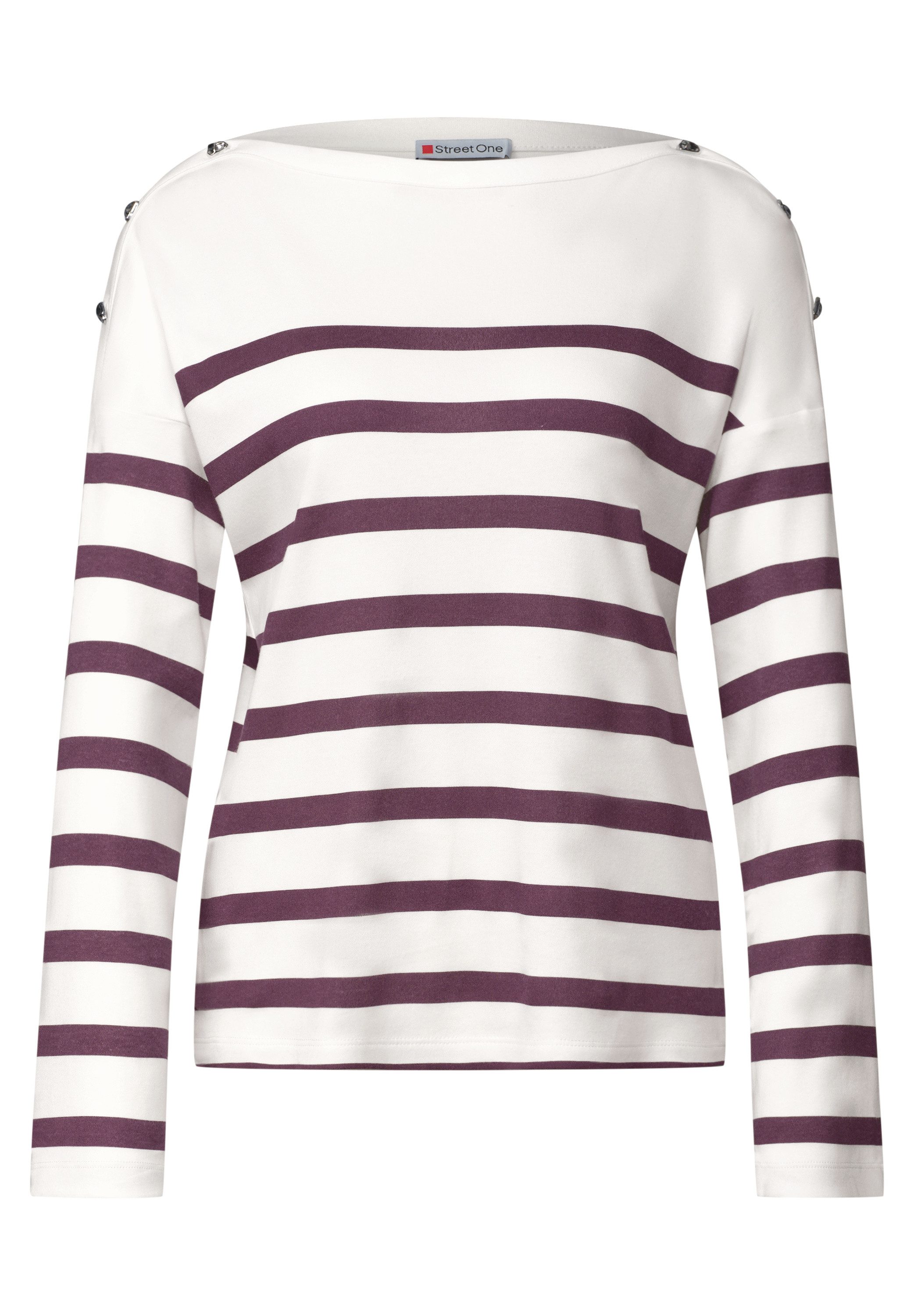 STREET ONE Langarmshirt im Streifendesign – Bild 4 von 5