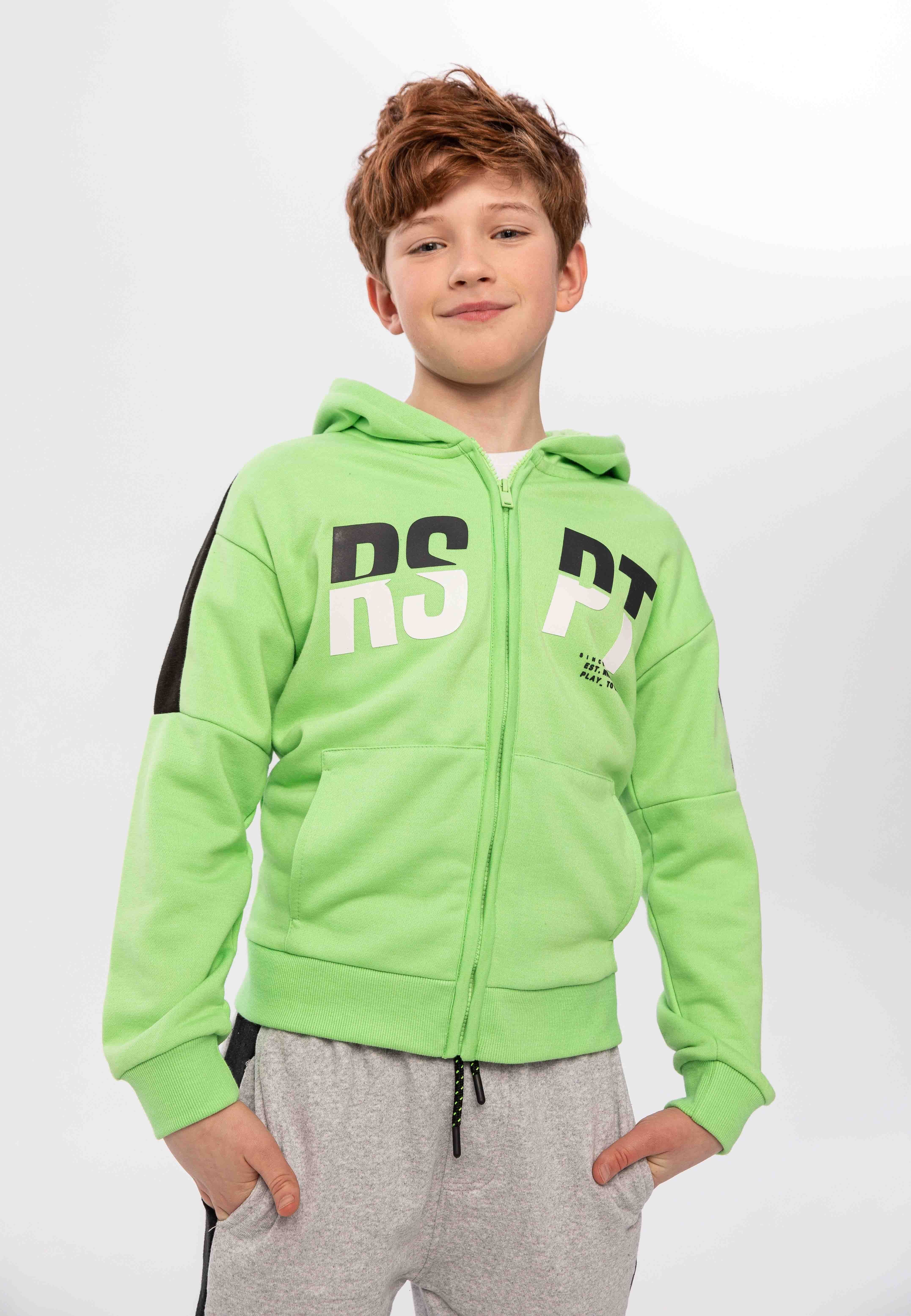 MINOTI Kapuzensweatshirt Hoodie mit Zipper (3y-14y) günstig online kaufen