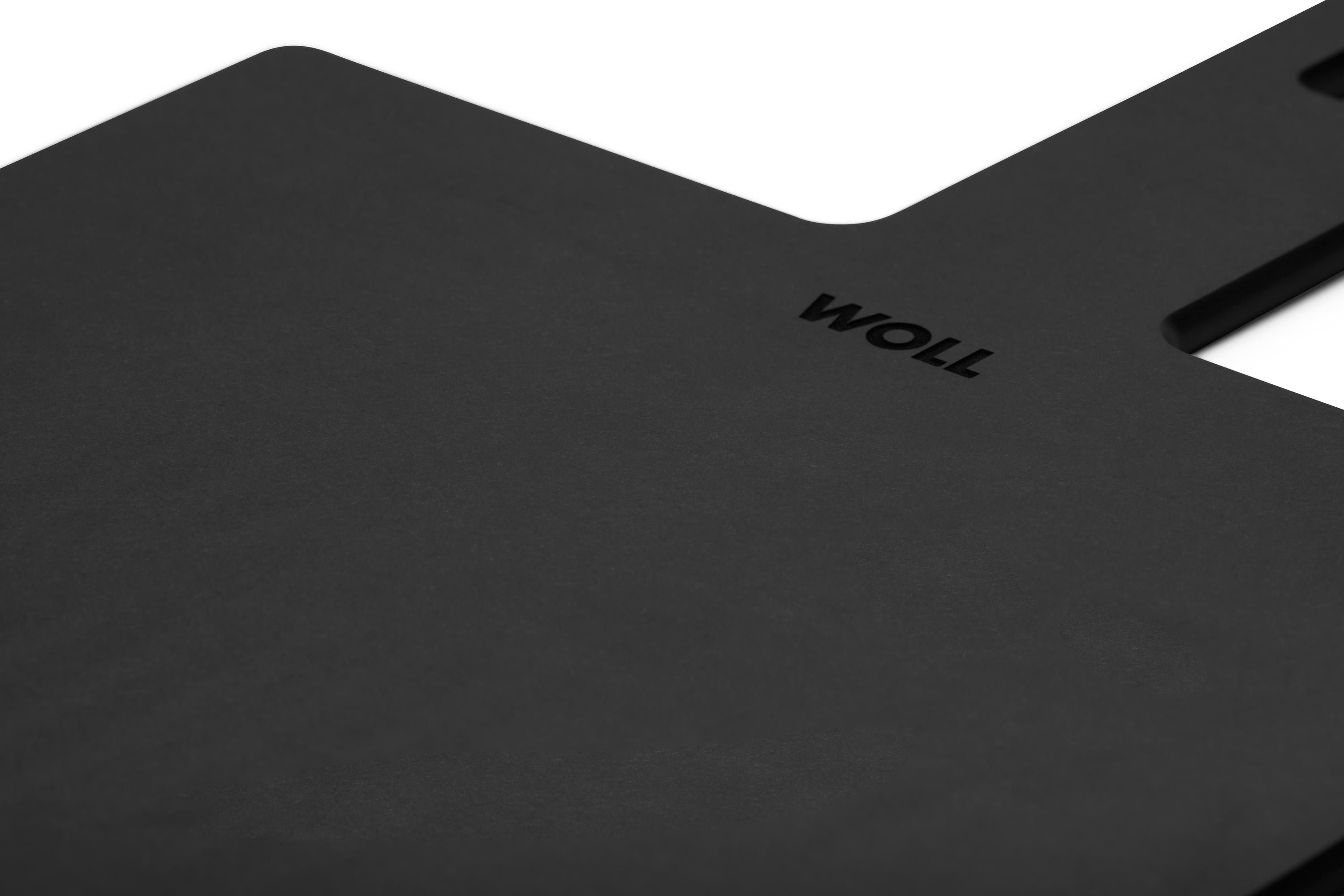 WOLL Servierbrett Woll Cut & Serve, Brett 49 x 24 cm, Holzpapierfaser, (1-St), aus FSC®-zertifiziertem Papierverbundstoff