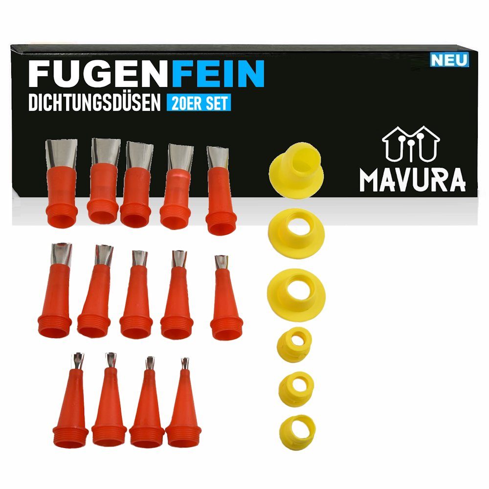 Kartuschentülle FUGENFEIN Kartuschenspitzen Silikon Dichtungsdüsen