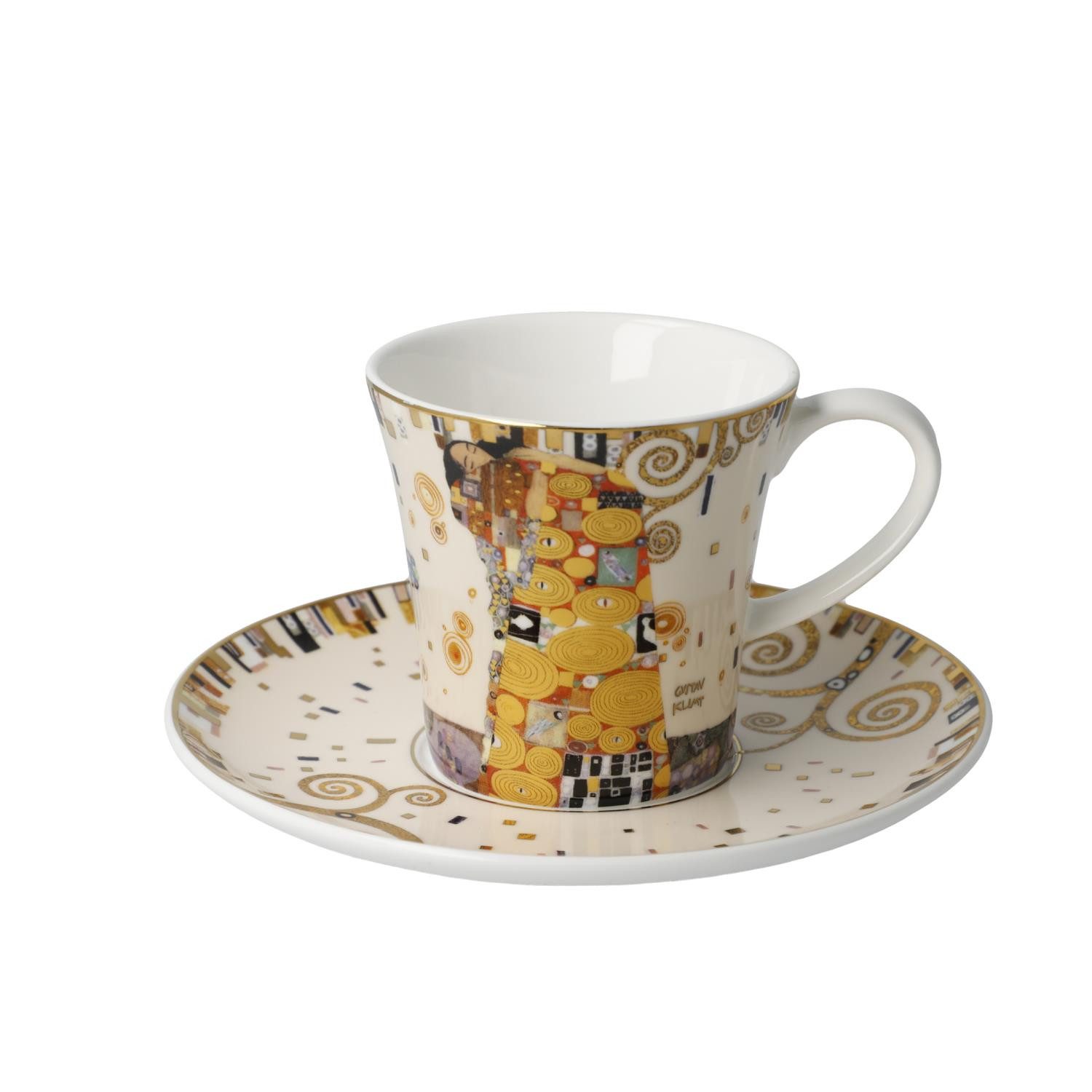 Goebel Untertasse Gold, Durchmesser 15.5 cm