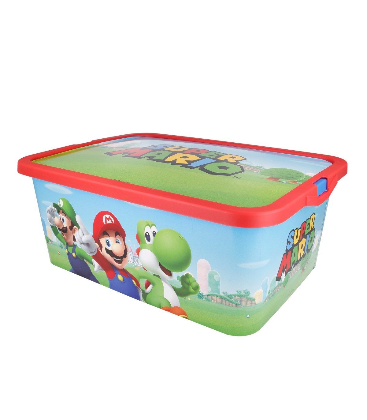 Super Mario Aufbewahrungsbox 13 l Kinderzimmer Box für Spielzeug