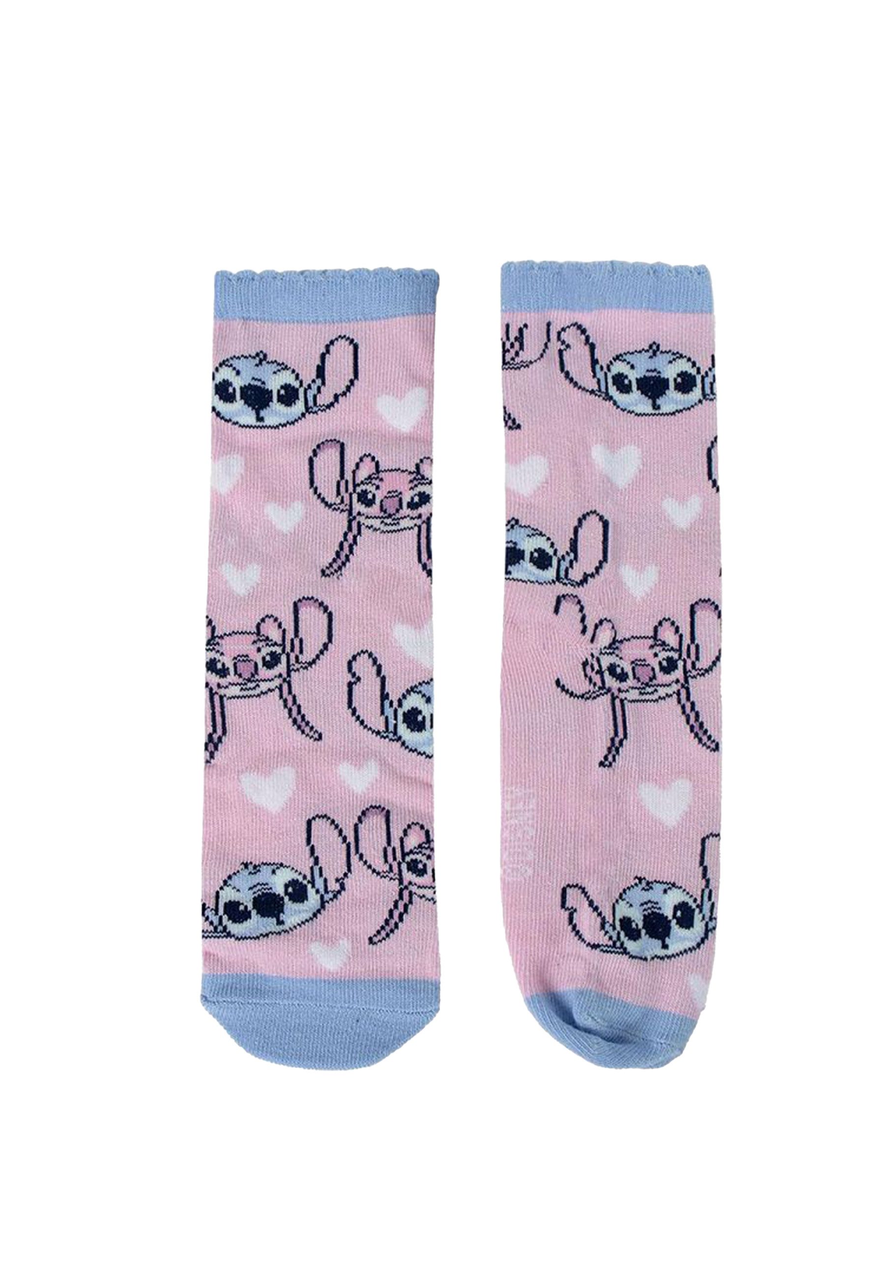 Disney Socken Socken Pack 3 Stück Stitch (Set)