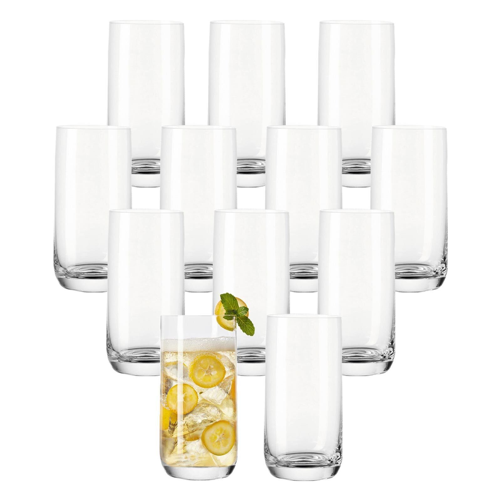 LEONARDO Glas Daily Trinkglas 330 ml 12er Set, Glas