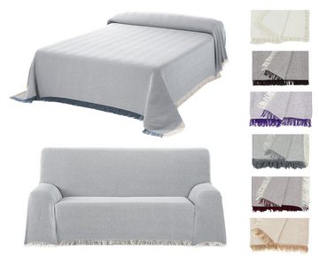Tagesdecke Tagesdecke, Wohnzimmer Decke aus Baumwolle, Sofadecke, Bettüberwurf, Beautex