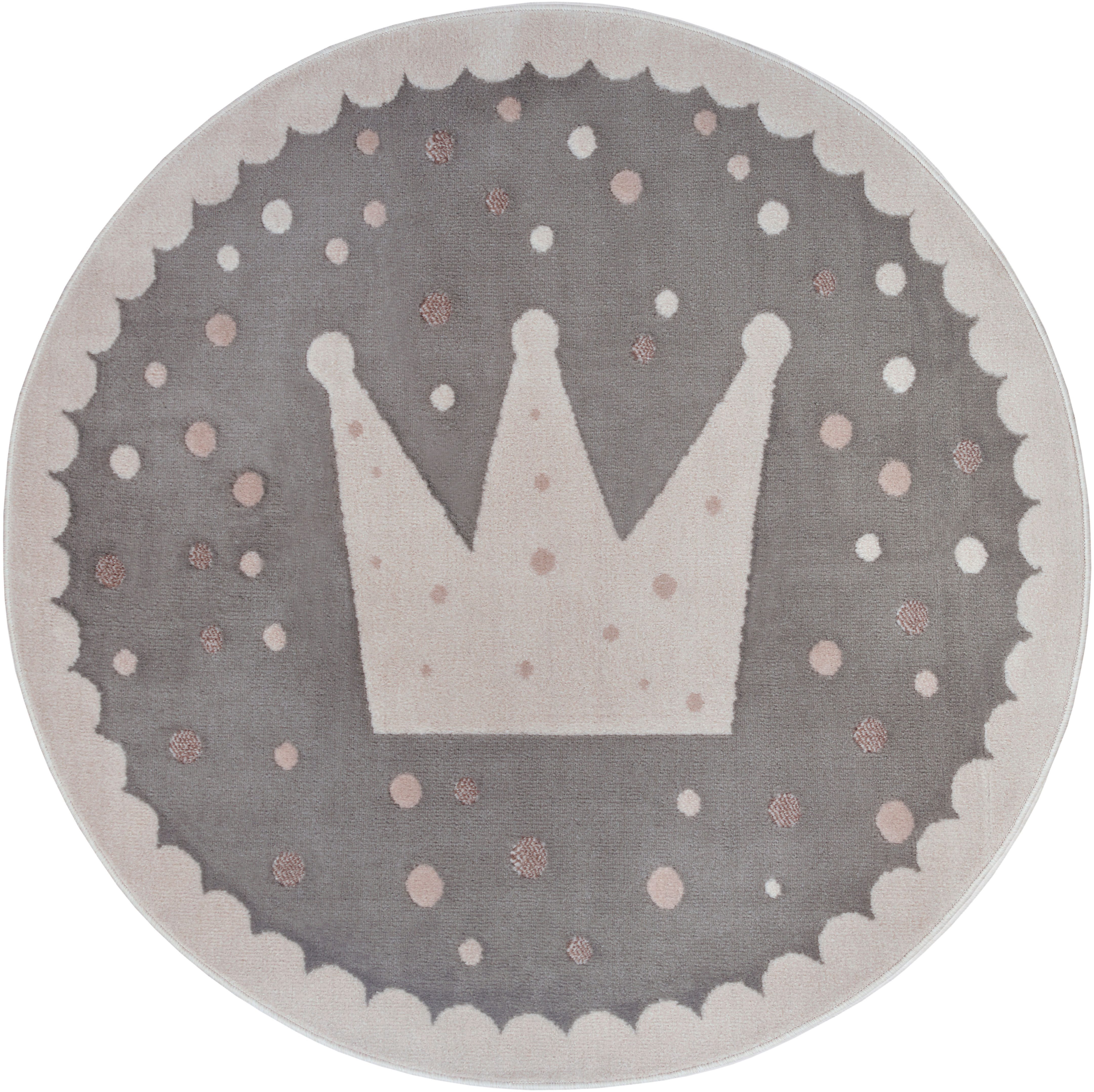 HANSE Home Kinderteppich Adventures Crown, rund, günstig online kaufen
