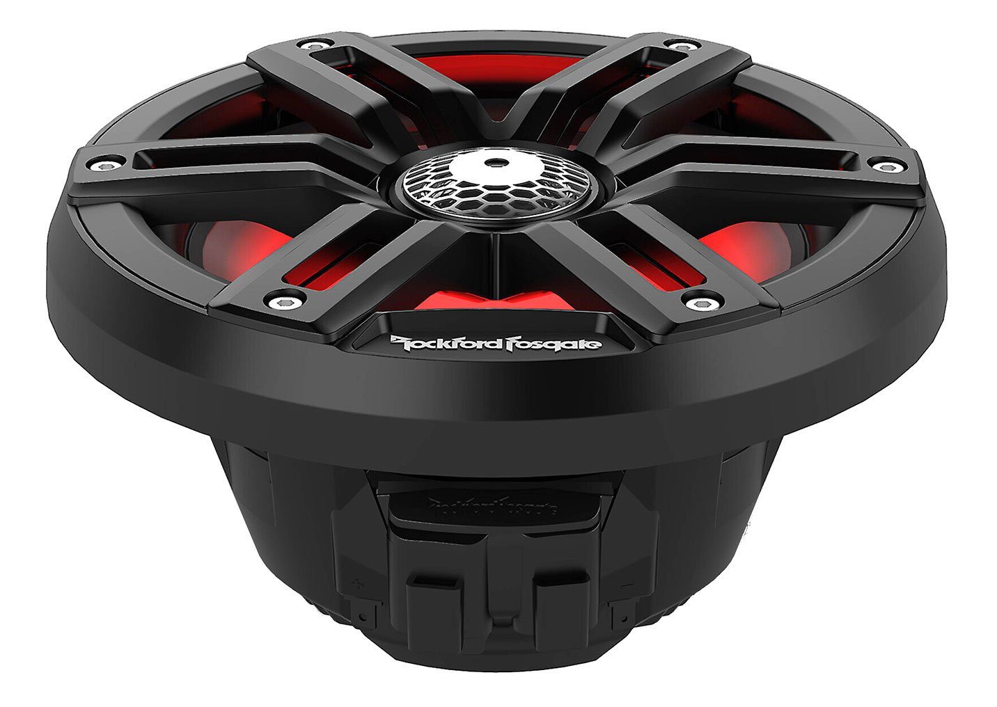 Fosgate Auto-Lautsprecher Koax Optix Schwarz 16,5cm Color Rockford Marinelautsprecher