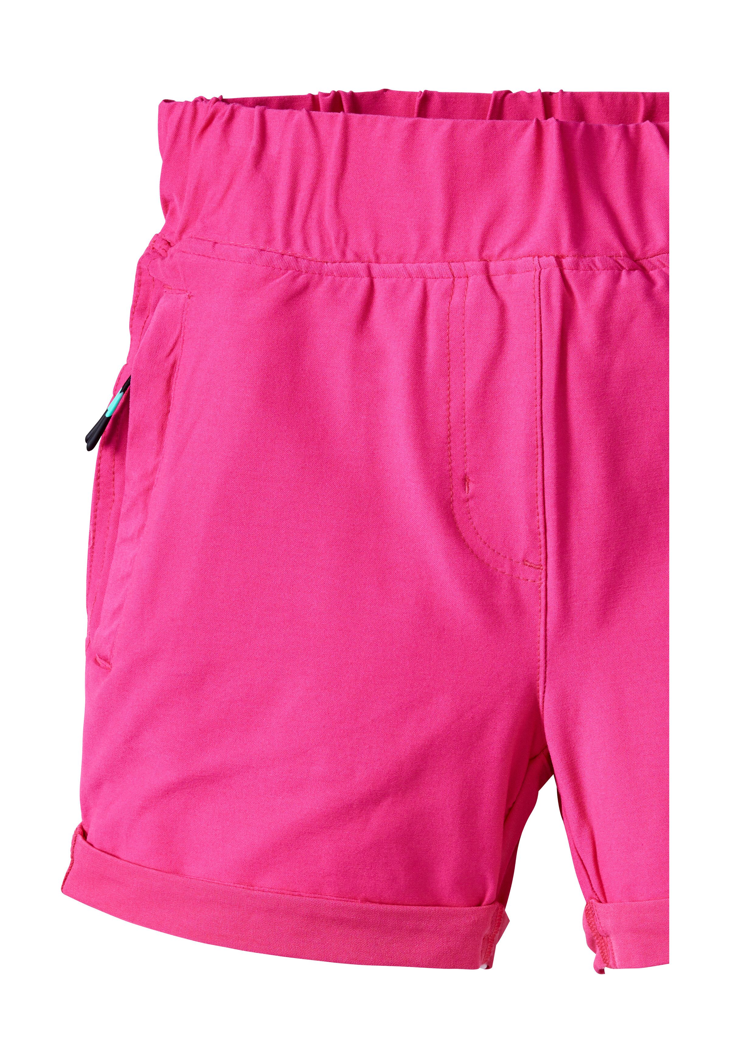 Killtec Shorts KOS 131 GRLS SHRTS Elastische Mädchen-Shorts mit Taschen und reflektierenden Details