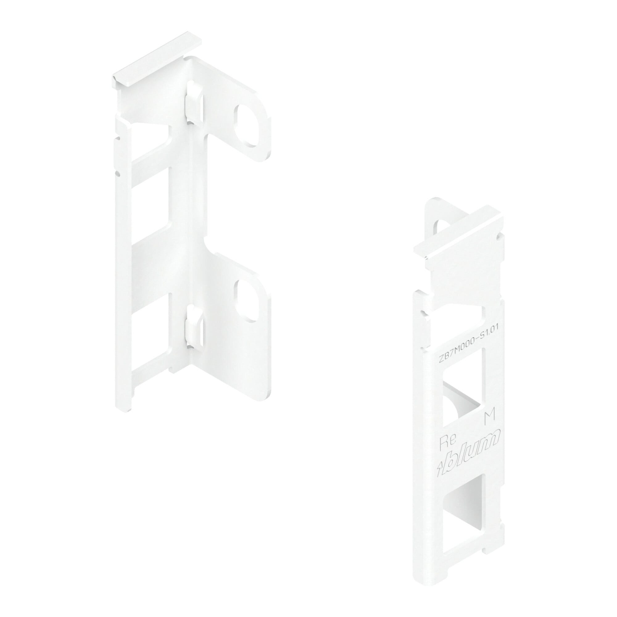 blum Türbeschlag Blum LEGRABOX Holzrückwandhalter, Höhe M 106 mm, links/rechts, seidenw