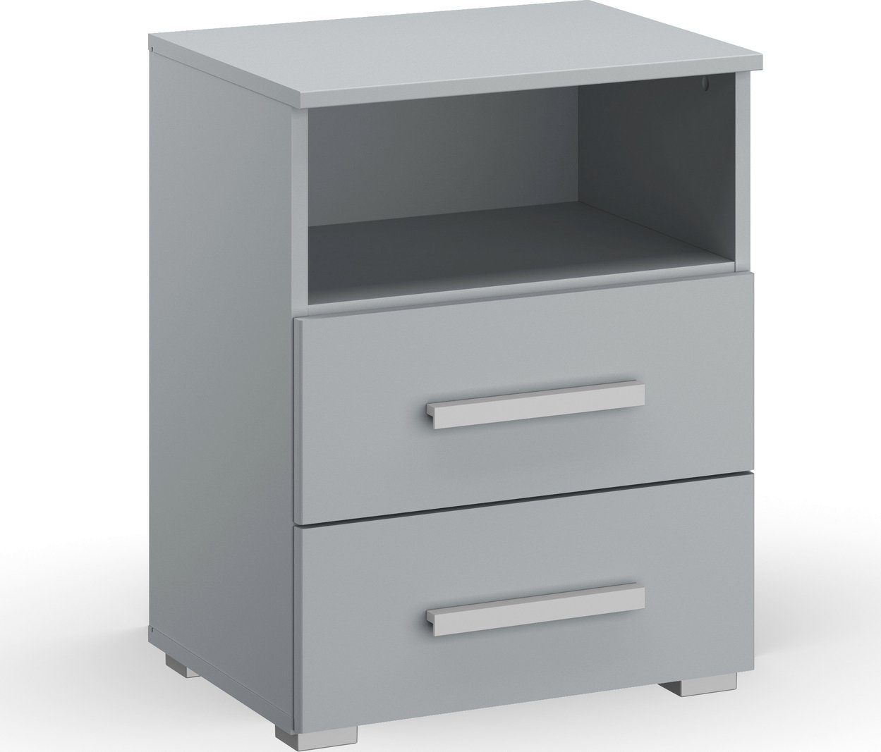 Nachtkommode Nachttisch Nachtkonsole Nachtschrank KOLUNA mit Dekorfront