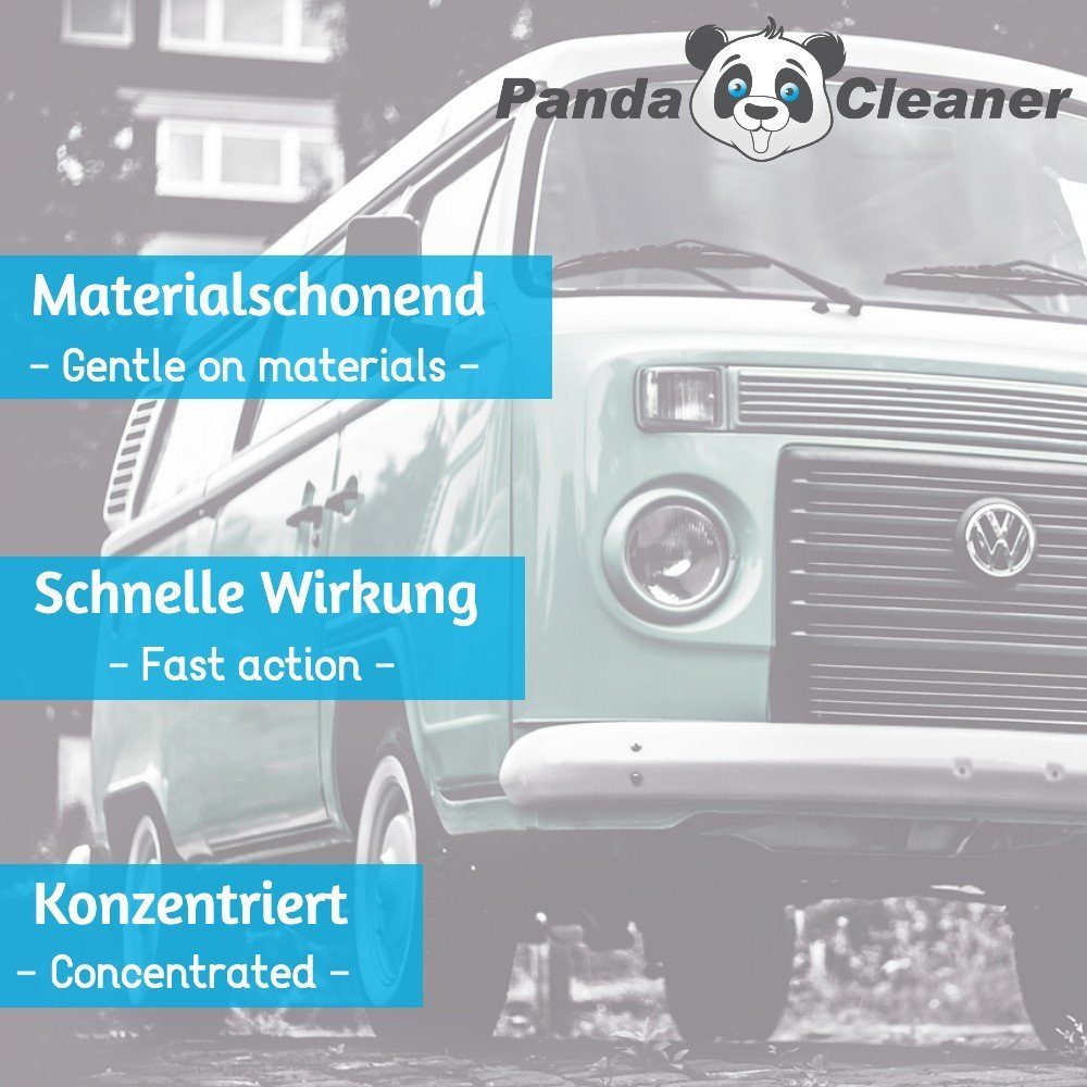 [2-St. Reiniger x Reiniger 1 Auto-Reinigungsmittel - 1l) Caravan PandaCleaner - & Außen & + Reiniger 1 Wohnwagen x Wohnmobil Innen (Set, Sprühkopf