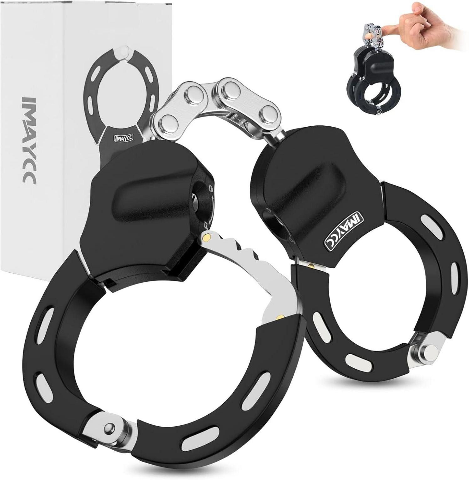 LuxusKollektion Fahrradständer Tragbares E-Scooter Schloss Hohe Sicherheit Handschellenschloss