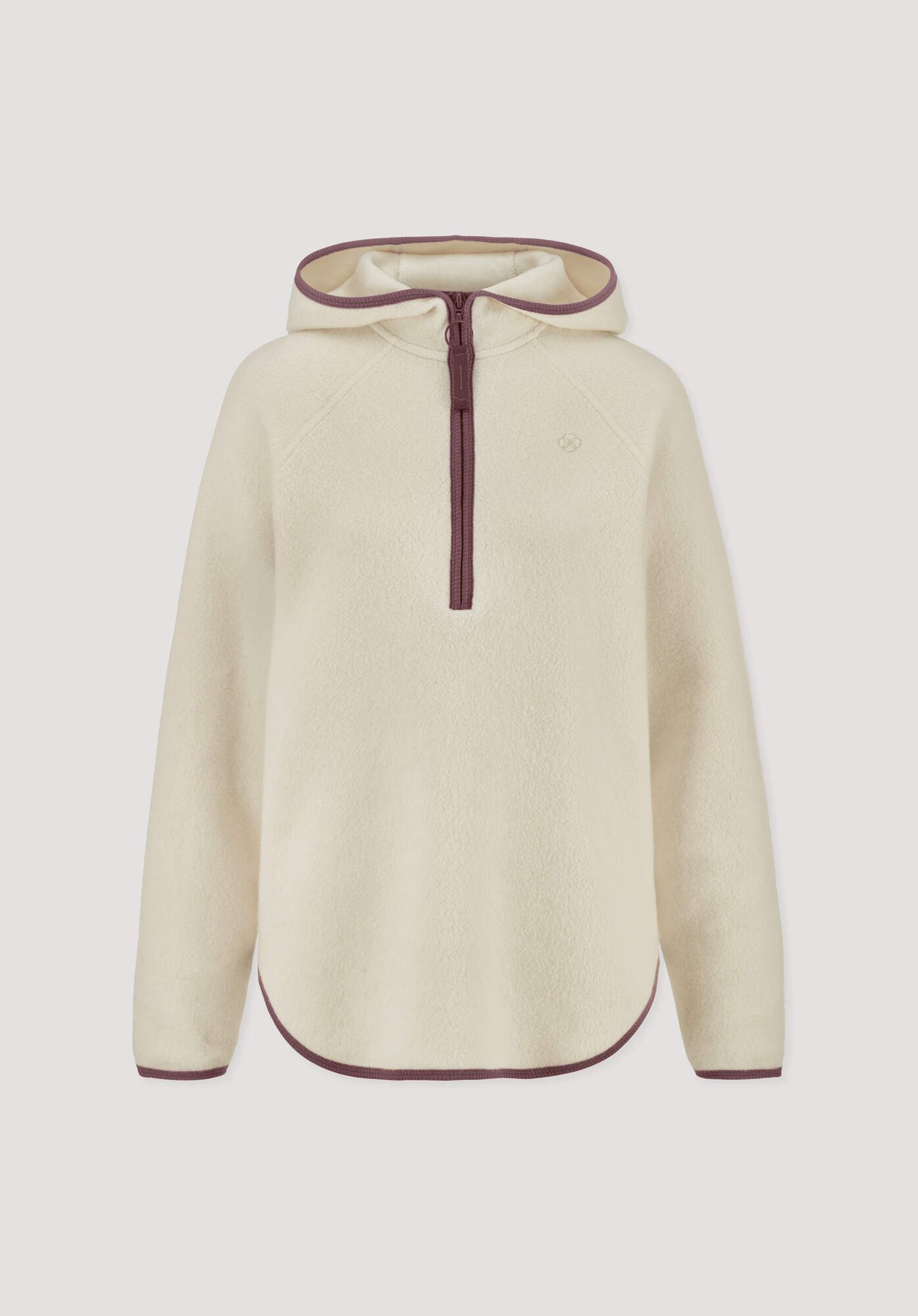 Hessnatur Fleecepullover Relaxed ACTIVE LIGHT aus reiner Bio-Baumwolle (1-tlg)