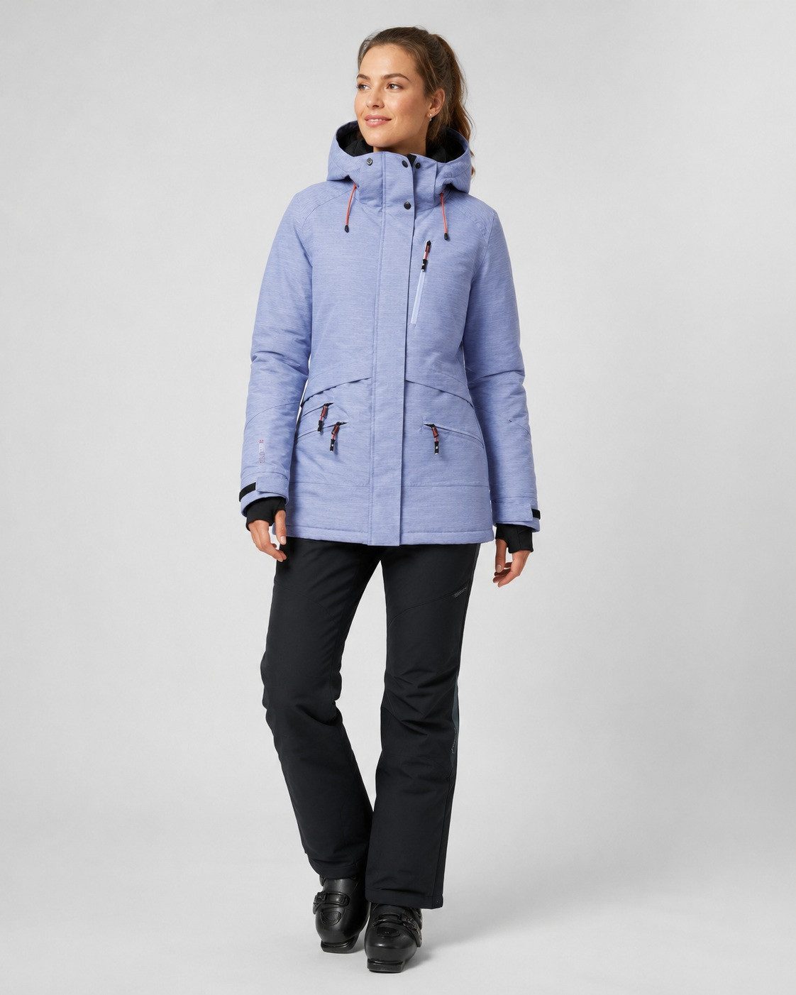 Killtec Skijacke KSW 110 WMN SKI JCKT CS Damen Winterjacke, Funktionsjacke viele praktische Taschen