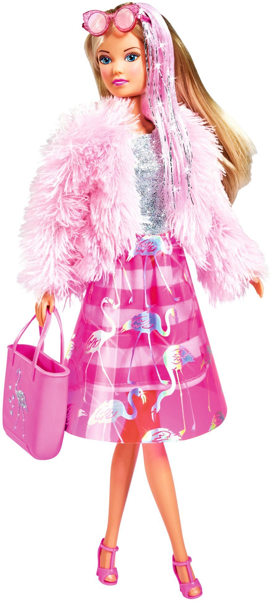 SIMBA Anziehpuppe Steffi Love, Flamingo günstig online kaufen