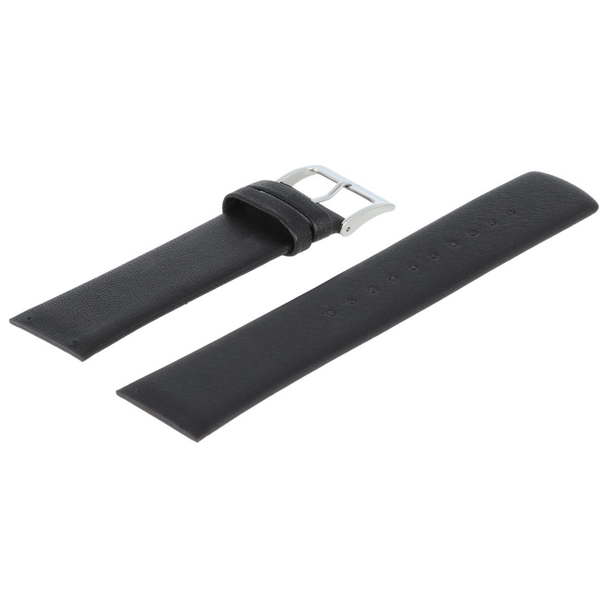 SKAGEN Uhrenarmband 23mm Leder Schwarz SKW6104 günstig online kaufen