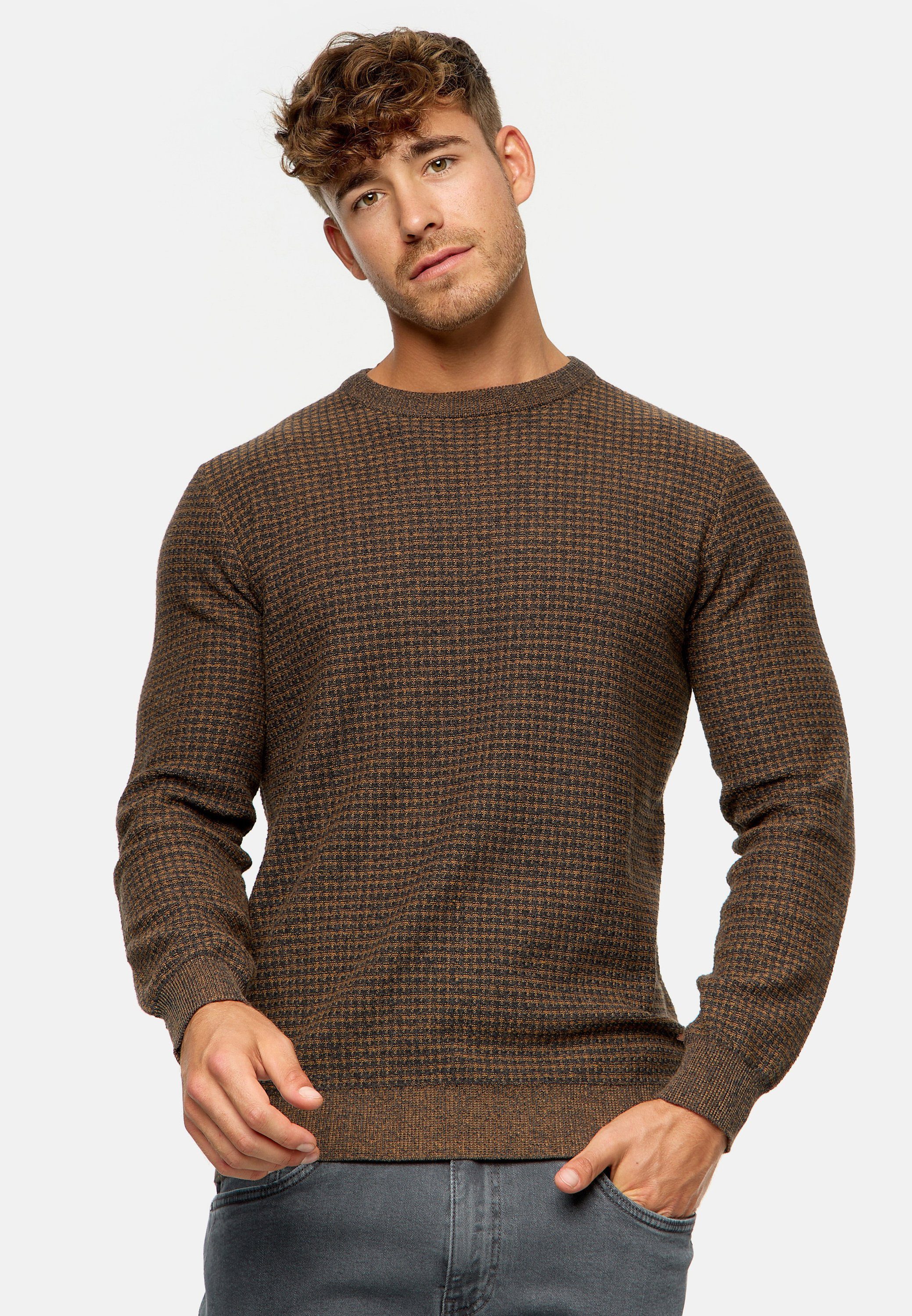 Indicode Strickpullover Herren INLourdes Pullover Herrenpullover günstig online kaufen