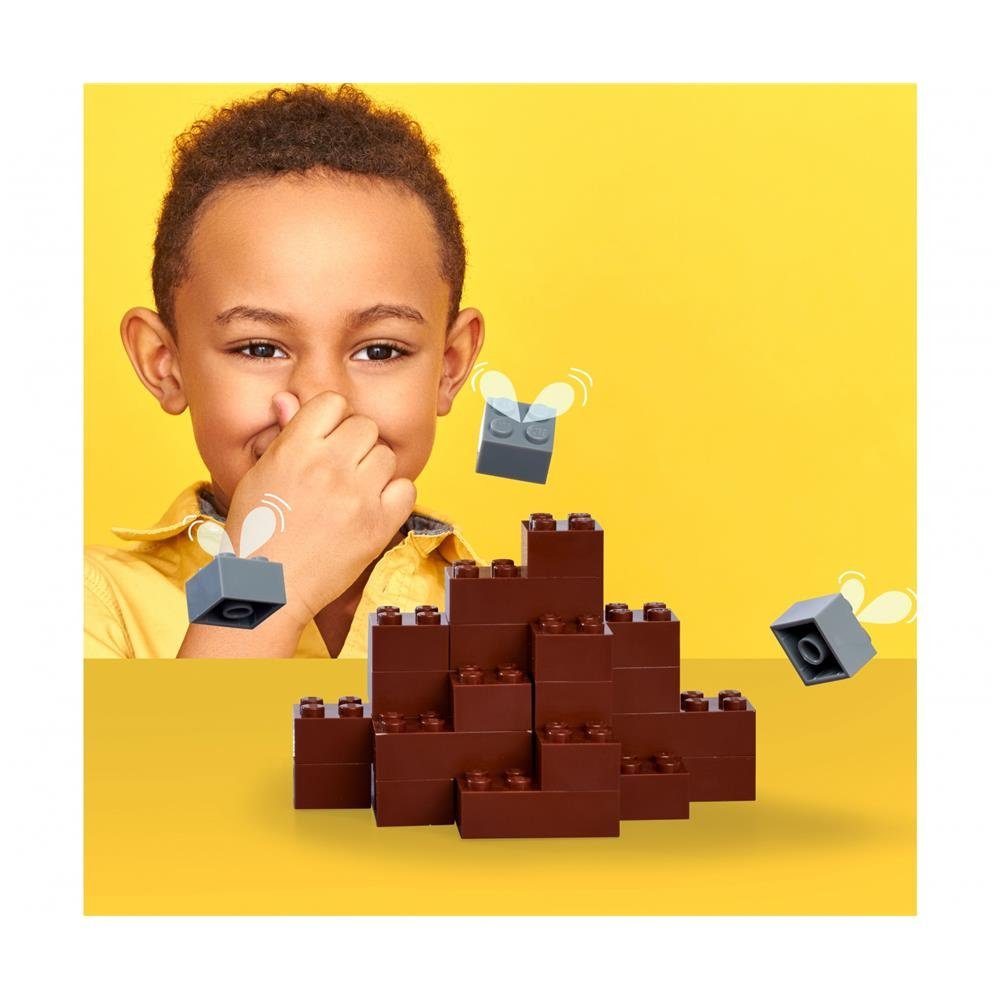 SIMBA Blox 500 8er Spielbausteine, Braun, im Karton, kompatibel