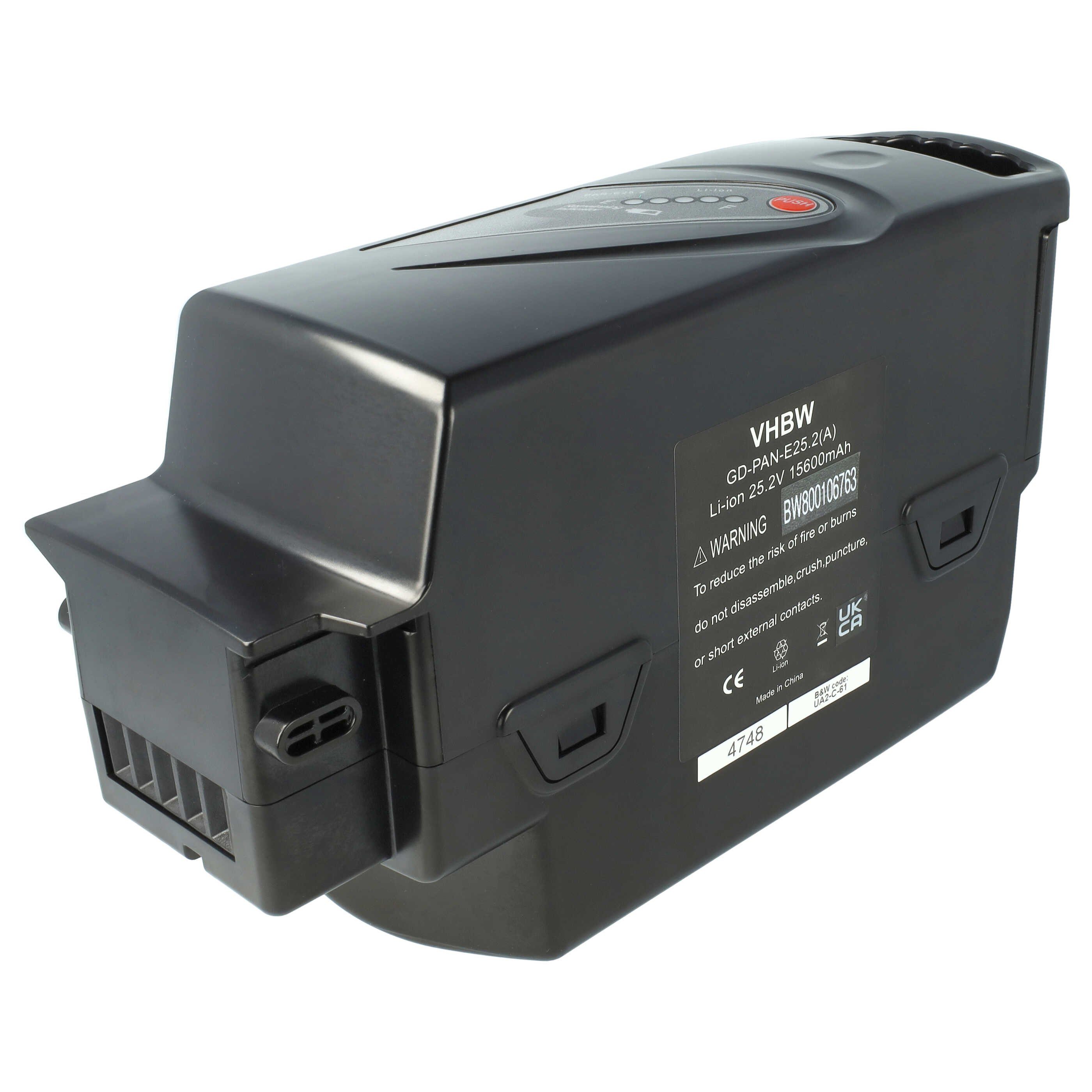 vhbw Akku passend für Flyer S-Serie, L11 HS, L-Serie, T10, T10 HS, T11 E-Bike Akku Li-Ion 15600 mAh (26 V)