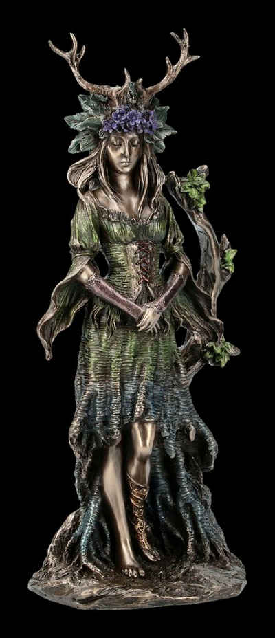 Figuren Shop GmbH Fantasy-Figur Wicca Göttin Figur - Lady Of The Forest - Veronese - Götter Dekoration