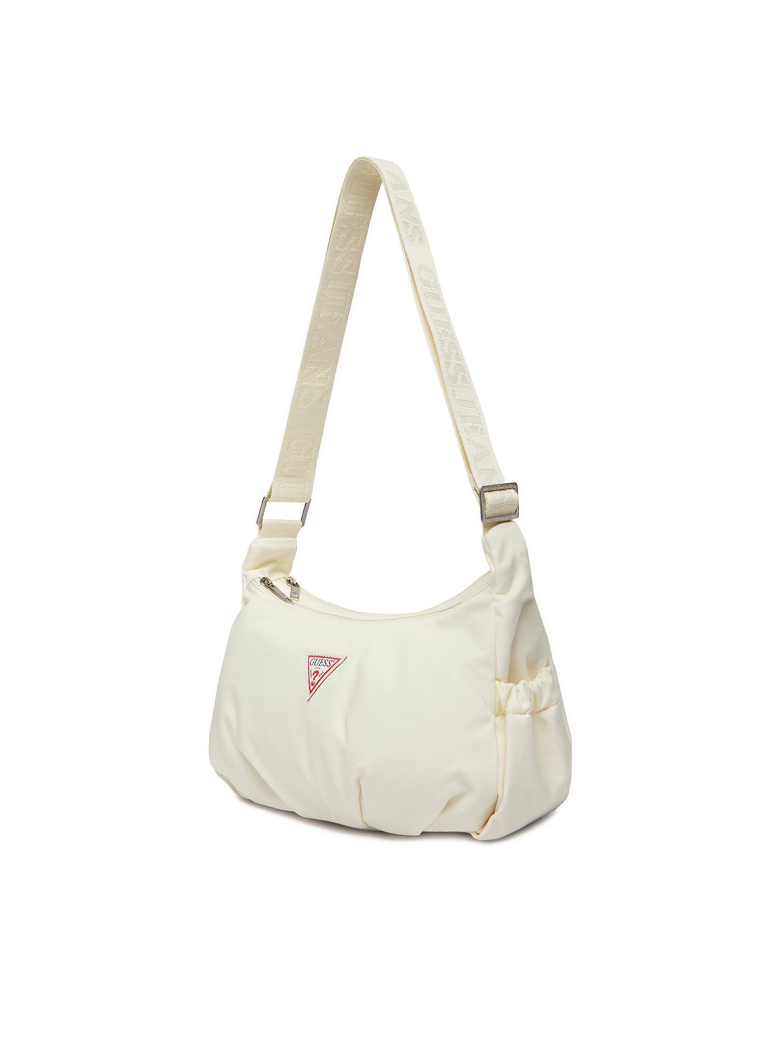 GUESS JEANS Handtasche Guess Jeans Damenhandtasche Écru GUESS JEANS-CWBEO-GUESS-XC-003-09 Bei