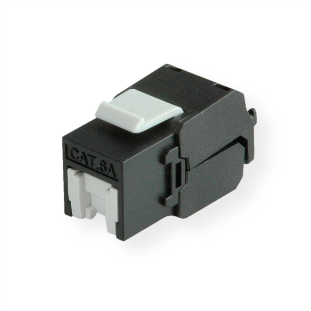 Kat.6A (Class EA) Keystone, RJ-45, ungeschirmt, werkzeuglos Netzwerk-Panel