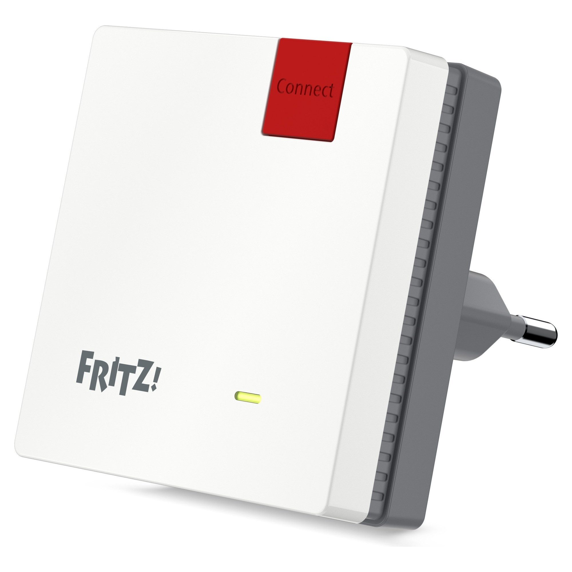 Fritz! FRITZ!Repeater 600 WLAN-Repeater, Mesh-Repeater, Wi-Fi 4 bis 600 MBit/s, kompakt für jede Steckdose