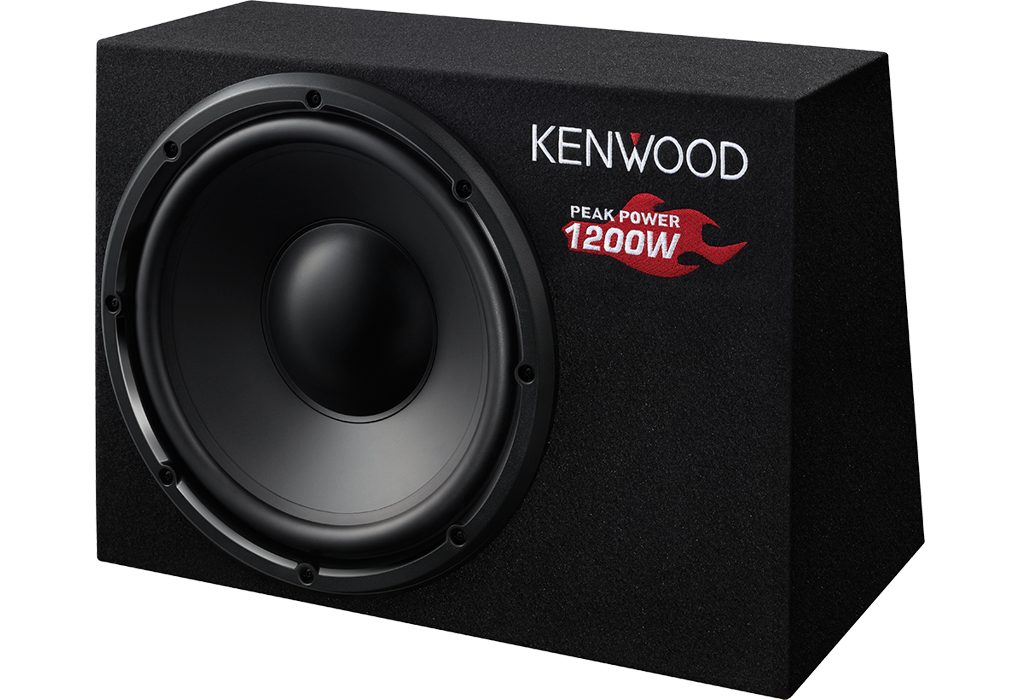 2200 Auto-Subwoofer 30 Watt Verstärker Kenwood Kabelset + Basspaket cm Subwoofer Set (575 DSX W)