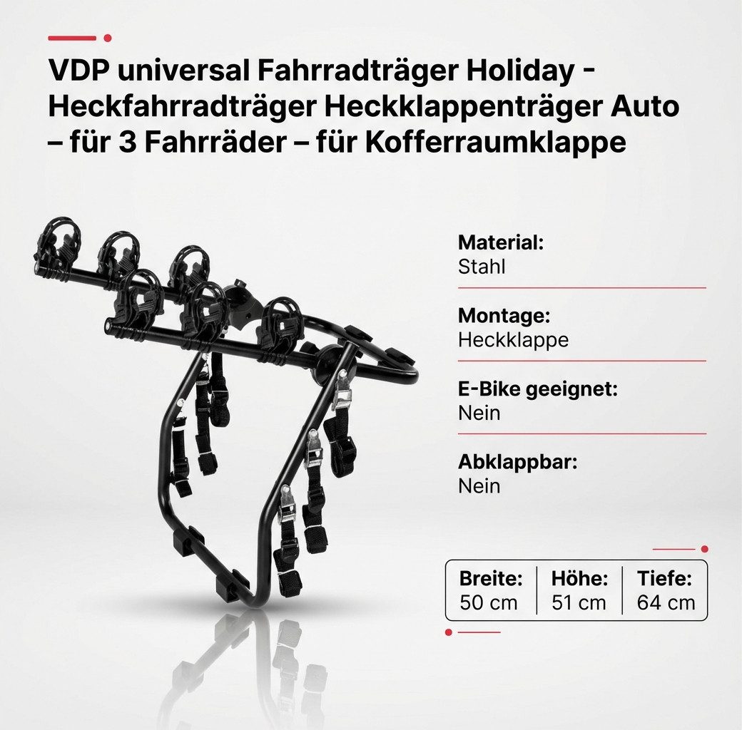 VDP Heckfahrradträger