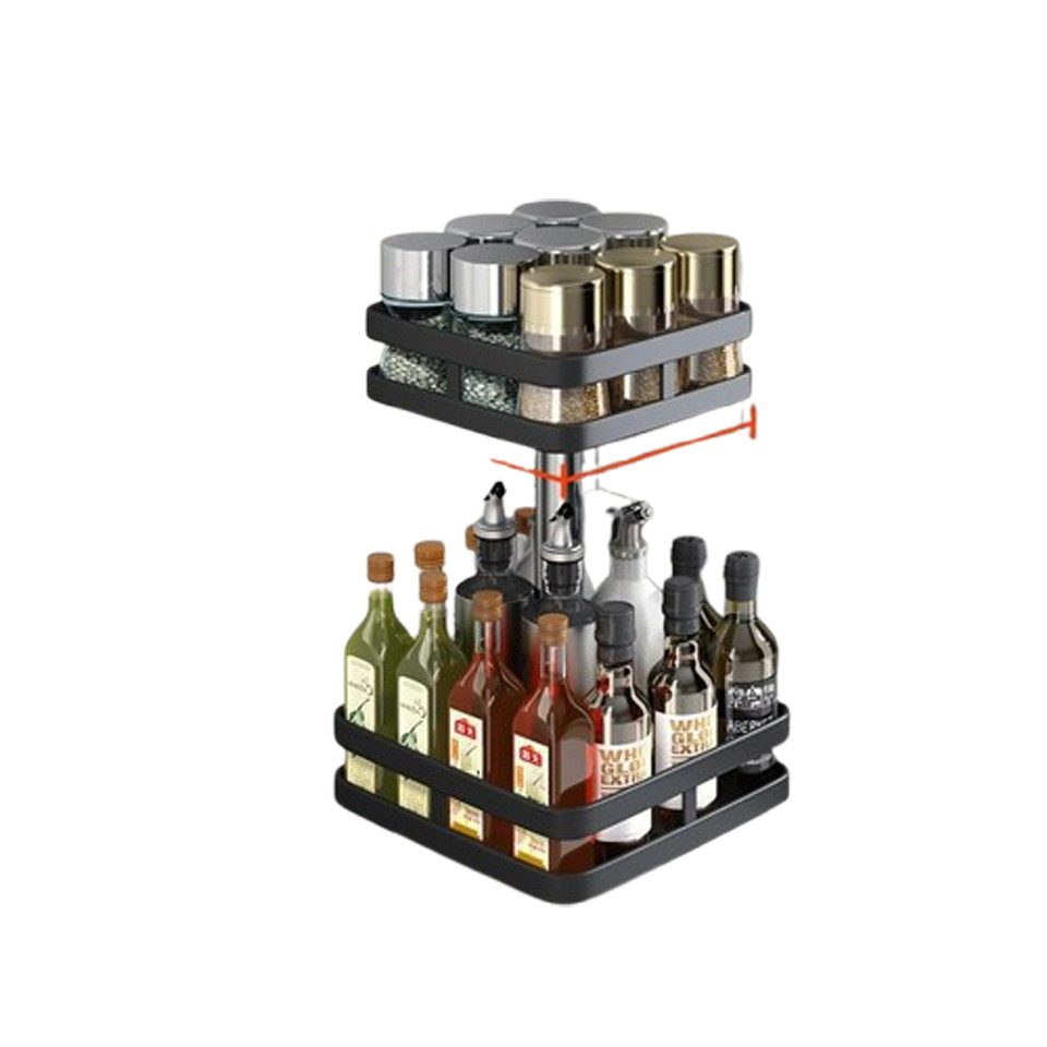 Coonoor Gewürzregal Kücheregal Ecke Stehgestell, 1/2/3 günstig online kaufen
