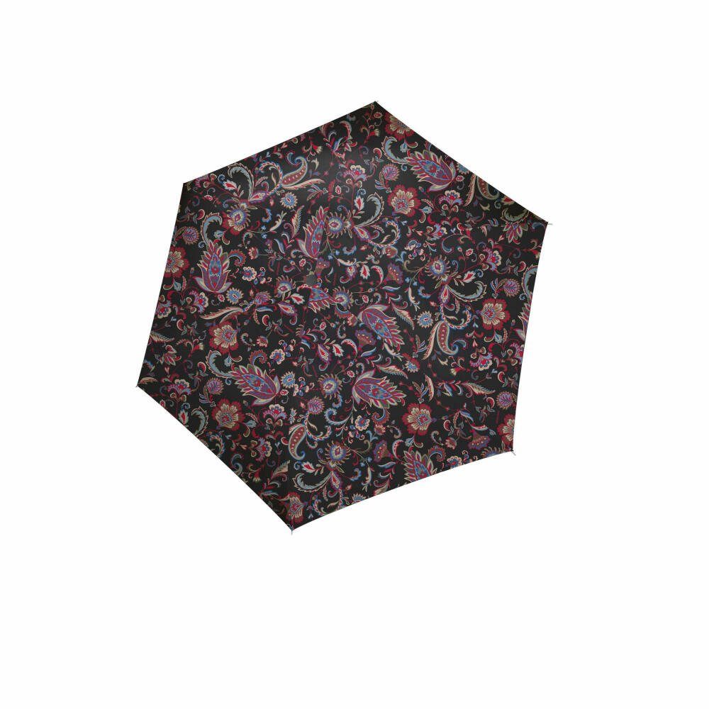 REISENTHEL® Taschenregenschirm umbrella pocket mini Paisley Black