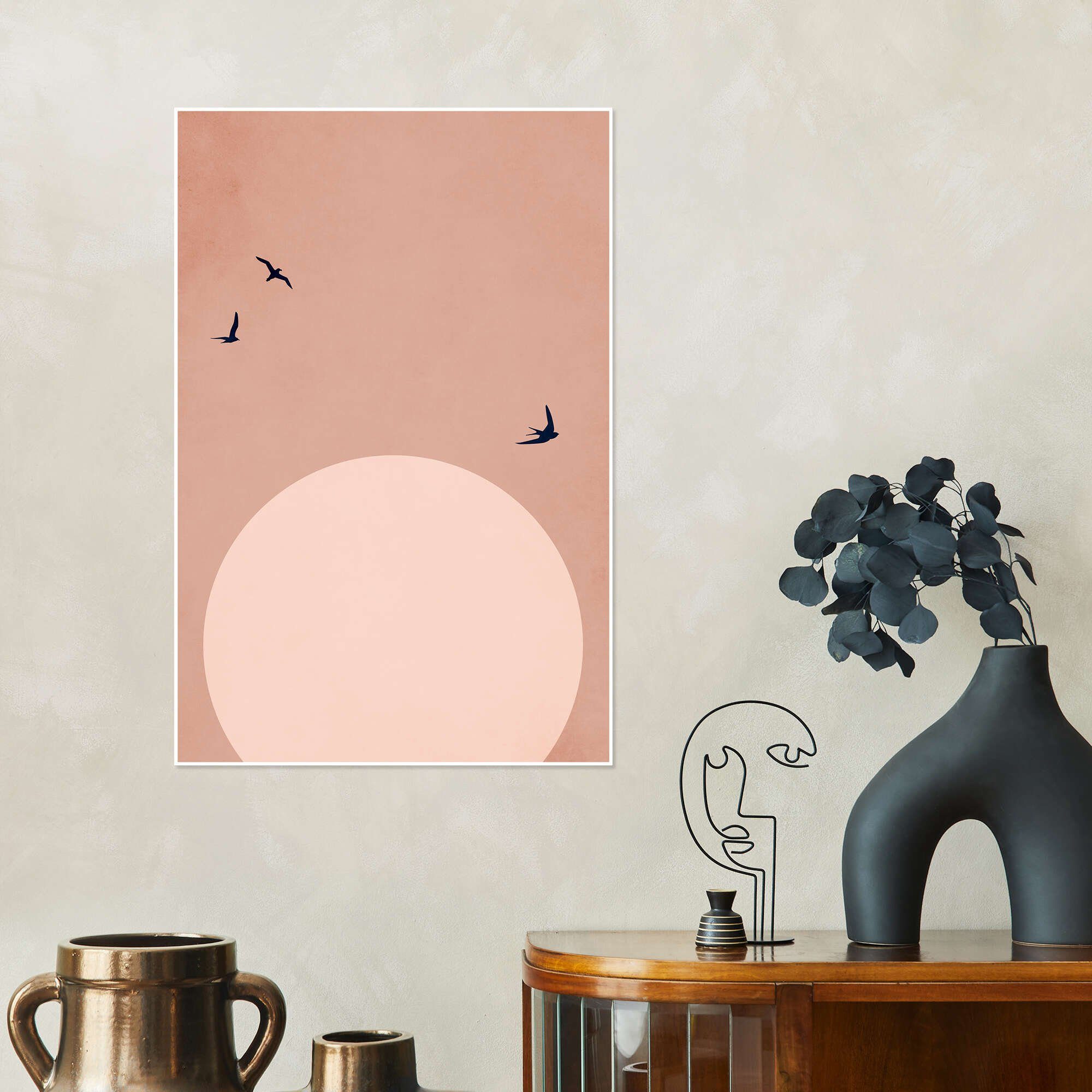 Posterlounge Wandbild The Beauty Of Life, KUBISTIKA, erhältlich als Poster, Leinwandbild, Wandsticker oder Acrylglasbild