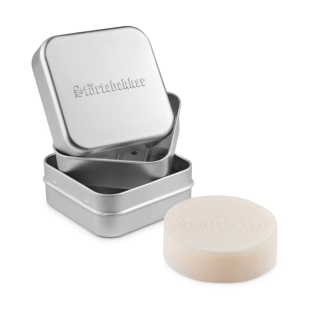 Störtebekker Seifenschale - Seifendose mit Abtropfgitter für Rasierseife un günstig online kaufen