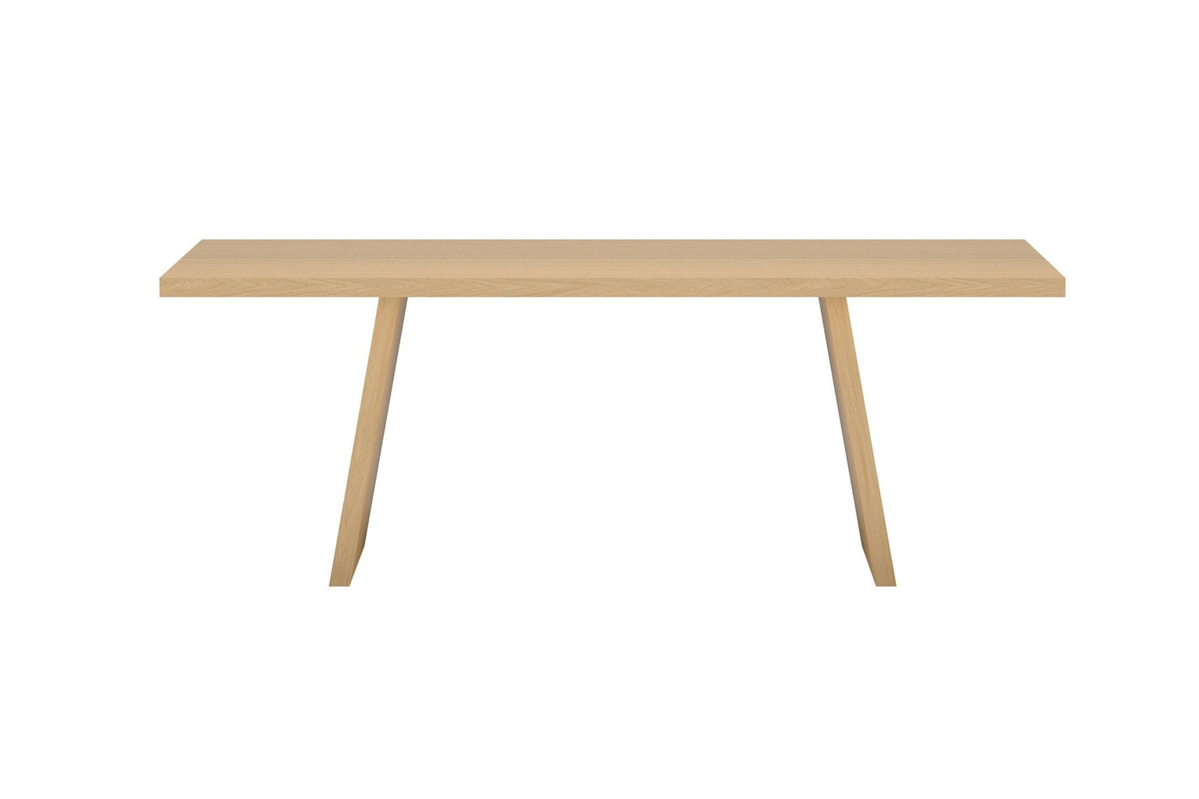Venture Home Esstisch Logga Esstisch 100x210 cm Natur. (1-St)