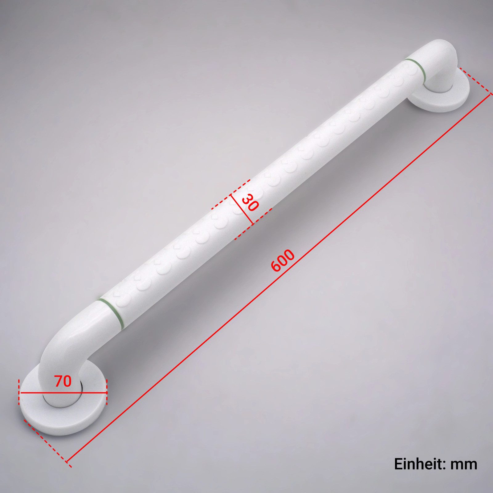 WITEN&NOCK Haltegriff 60cm Dusche Sicherheitsgriff für Senioren Barrierefreies Bad – Bild 2 von 5