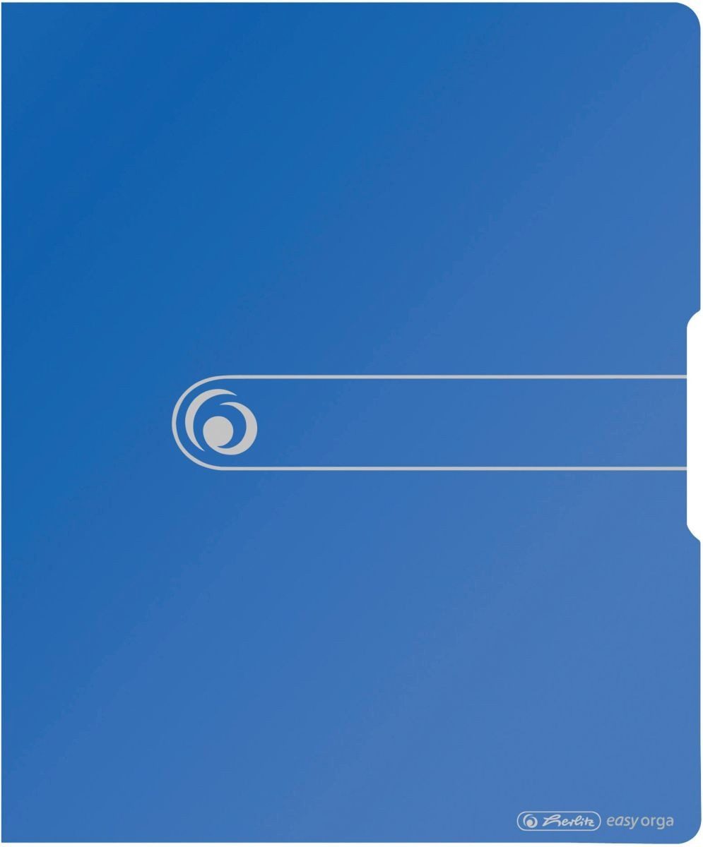 Präsentationsordner Ringbuch A4 2 Ringe PP 16mm blau opak to go (10 Stück)