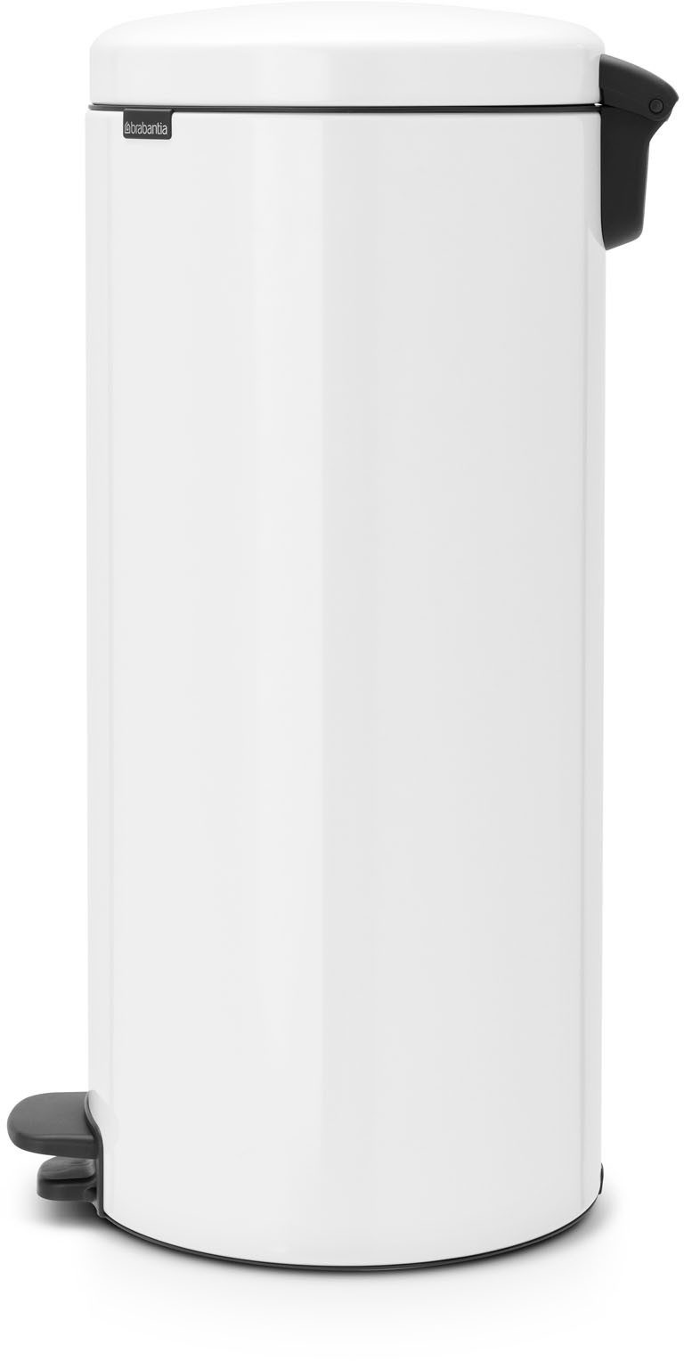 Brabantia Mülleimer NewIcon Treteimer, 30L, sanft schließender Deckel, mit leichter Pedalbedienung