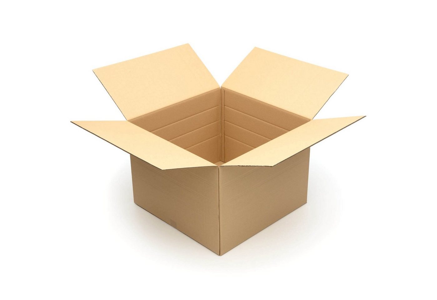 Thumbnail - KK Verpackungen Versandkarton, Faltkartons 700 x 700 x 500 mm Postversand Warenversand Wellpappkarton