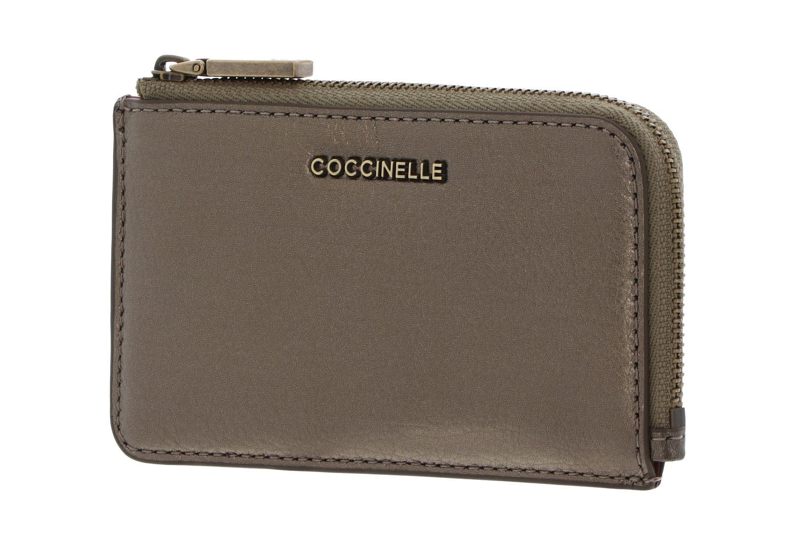 COCCINELLE Kartenetui Card Holder, aus echtem Rindsleder