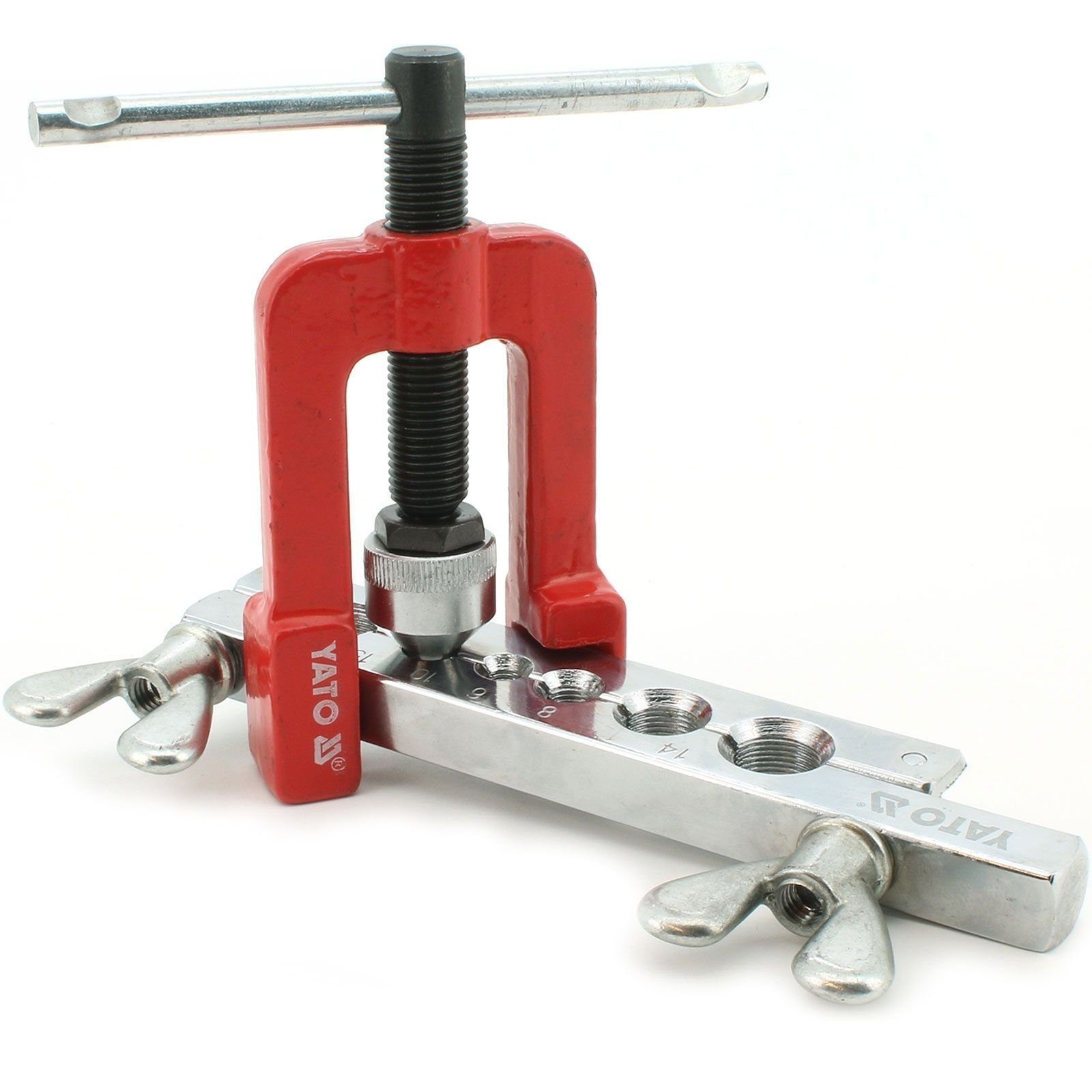 Yato Rohrbieger Handpresse zum Aufweiten von Rohren - Ø 3 - 19 mm YT-2180, 3 - 19 mm